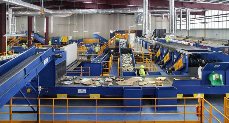 recycling line sort
