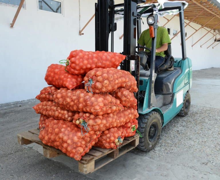 forklift onion