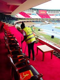 indoor stadium