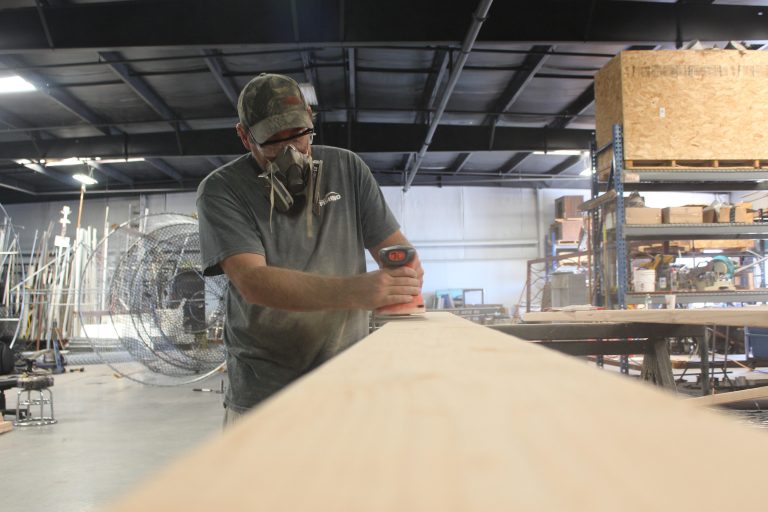 sanding