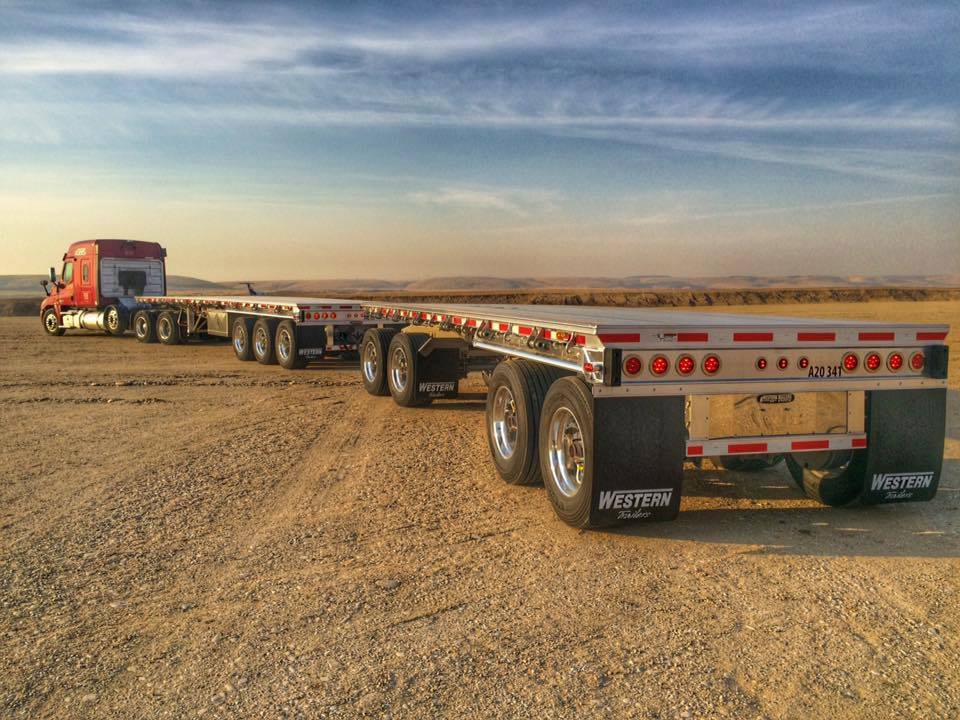 Flat bed delivery