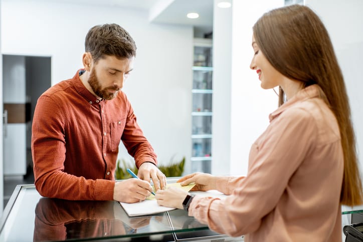 health front desk